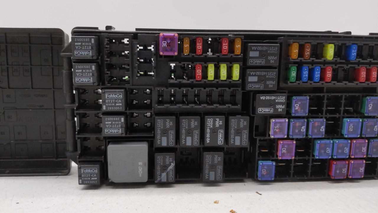 2012-2014 Ford Edge Fusebox Fuse Box Panel Relay Module P/N:CT4T-14290-LG CT4T-14290-HE, CT4T-14290-LF Fits Fits 2012 2013 2