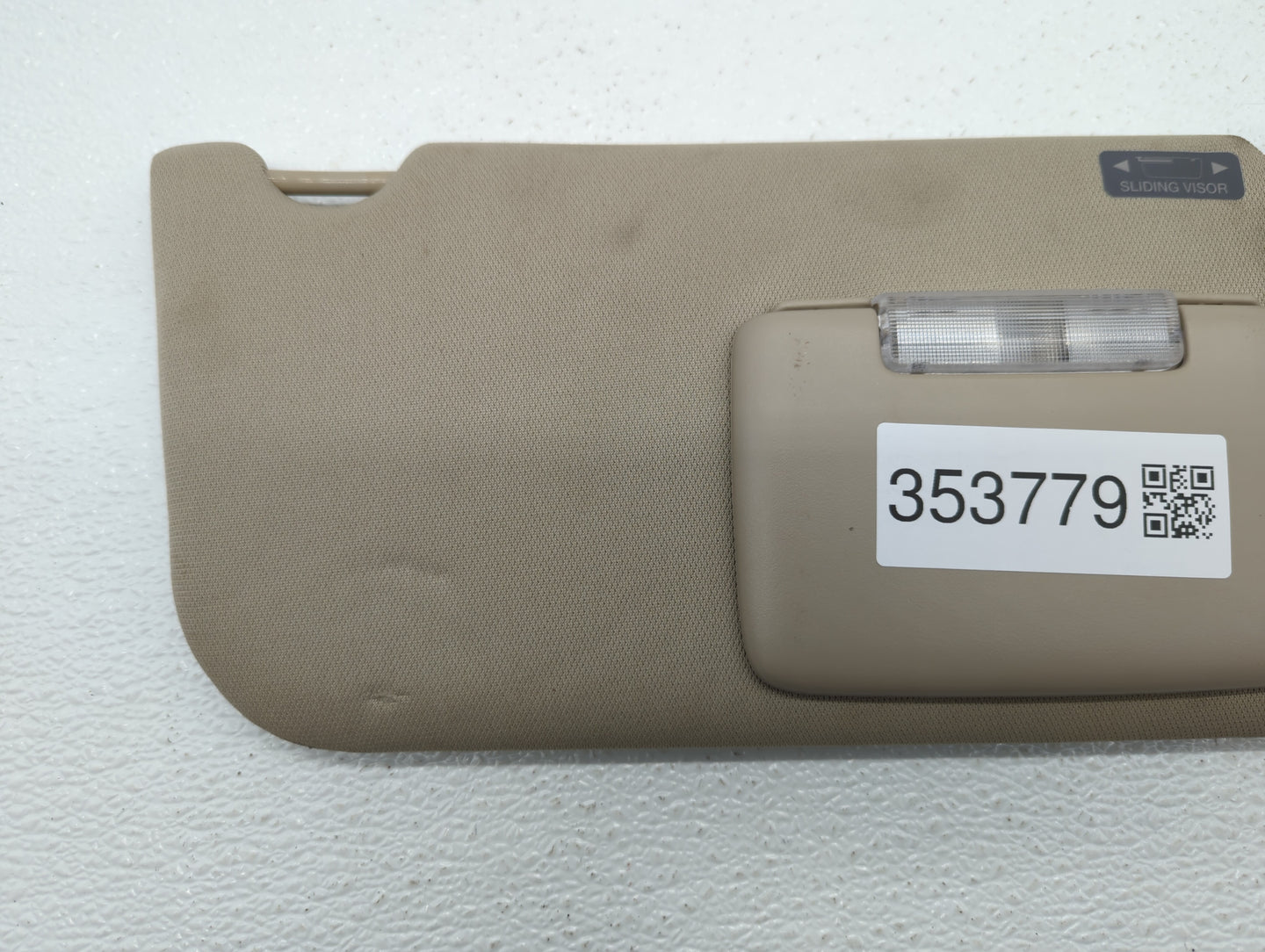 2011-2014 Ford Edge Sun Visor Shade Replacement Passenger Right Mirror Fits Fits 2011 2012 2013 2014 OEM Used Auto Parts - O