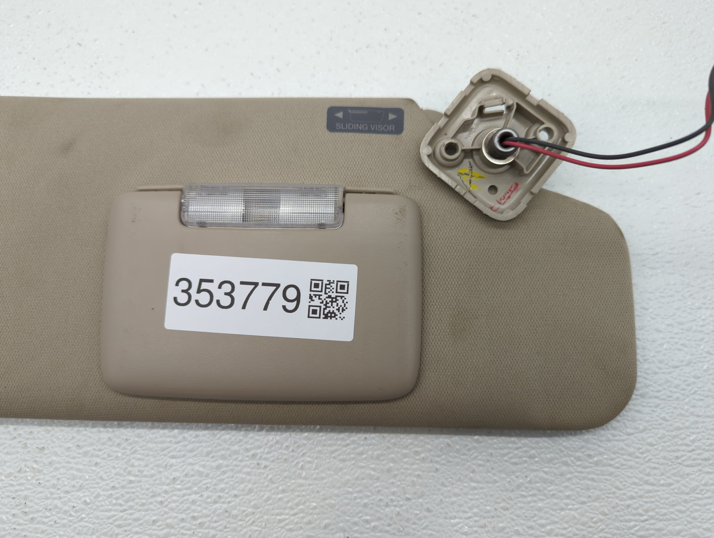 2011-2014 Ford Edge Sun Visor Shade Replacement Passenger Right Mirror Fits Fits 2011 2012 2013 2014 OEM Used Auto Parts - O