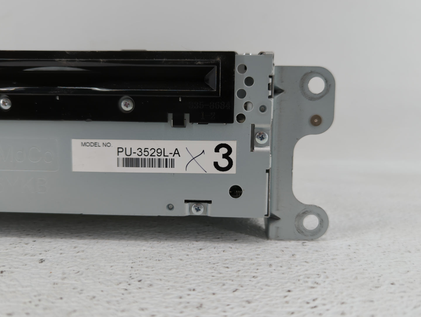 2013 Ford Edge Radio AM FM Cd Player Receiver Replacement P/N:DT4T-19C107-CA DT4T-19C107-CB Fits OEM Used Auto Parts - Oemus