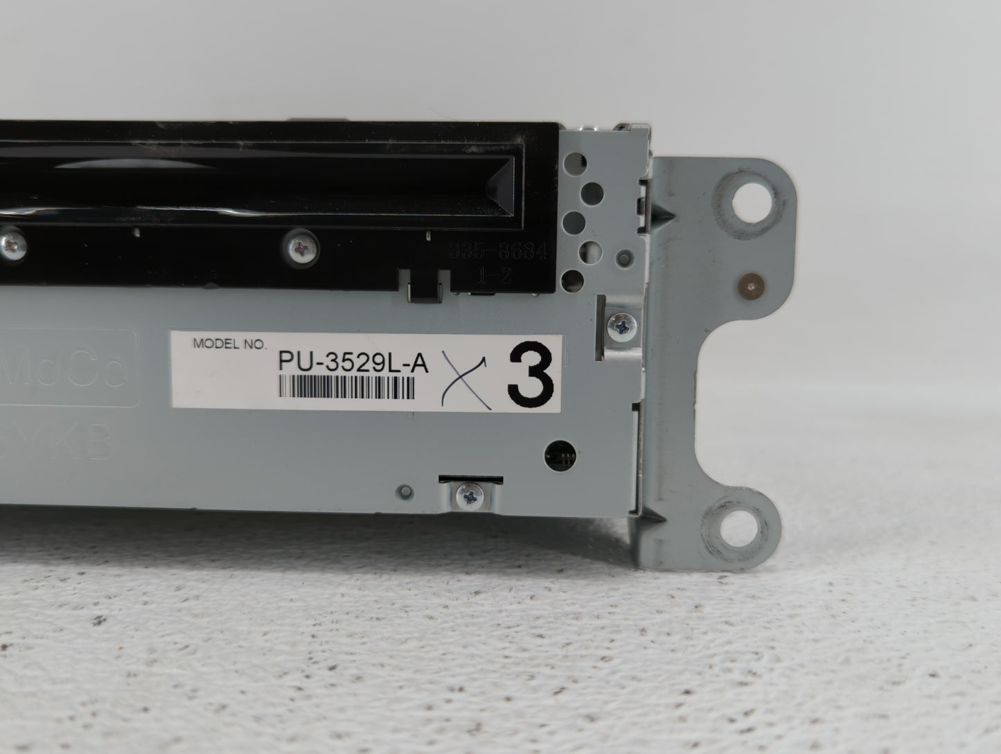 2013 Ford Edge Radio AM FM Cd Player Receiver Replacement P/N:DT4T-19C107-CA DT4T-19C107-CB Fits OEM Used Auto Parts - Oemus