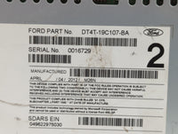 2013-2014 Ford Edge Am Fm Cd Player Radio Receiver - Oemusedautoparts1.com