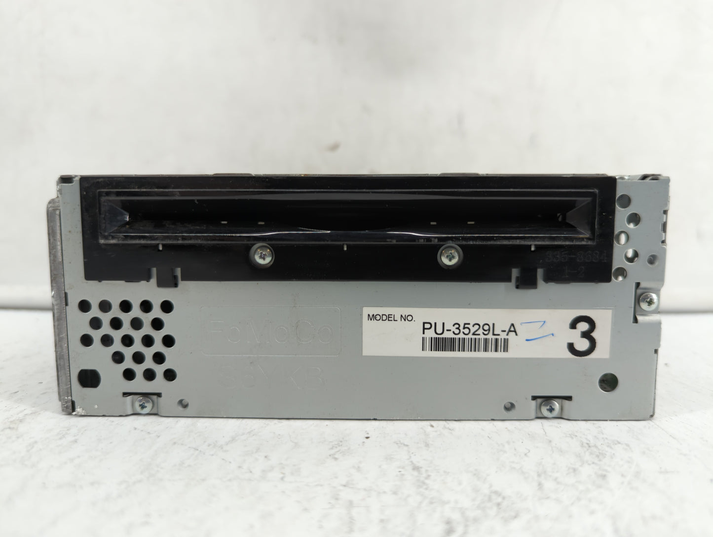 2013 Ford Edge Radio AM FM Cd Player Receiver Replacement P/N:DT4T-19C107-CA DT4T-19C107-CB Fits OEM Used Auto Parts - Oemus