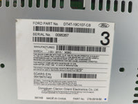 2013 Ford Edge Radio AM FM Cd Player Receiver Replacement P/N:DT4T-19C107-CA DT4T-19C107-CB Fits OEM Used Auto Parts - Oemus