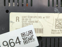 2013 Ford Edge Instrument Cluster Speedometer Gauges P/N:DT4T-10849-RG DT4T-10849-RE, DT4T-10849-RA, DT4T-10849-RB Fits OEM 