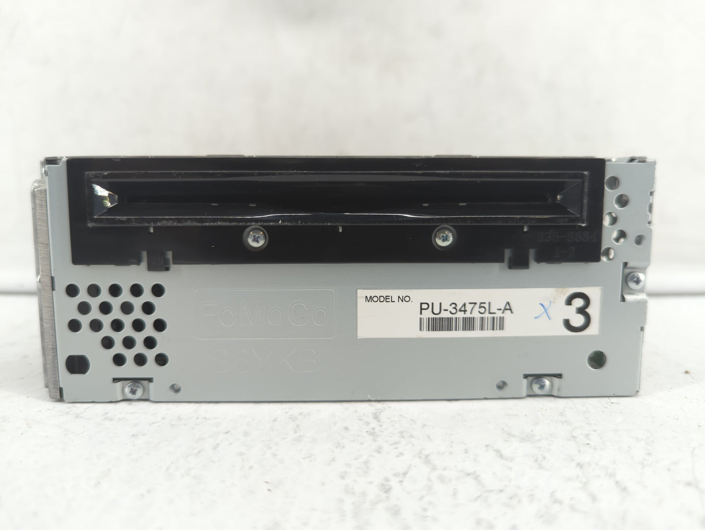 2013 Ford Edge Radio AM FM Cd Player Receiver Replacement P/N:DT4T-19C107-CA DT4T-19C107-CB Fits OEM Used Auto Parts - Oemus