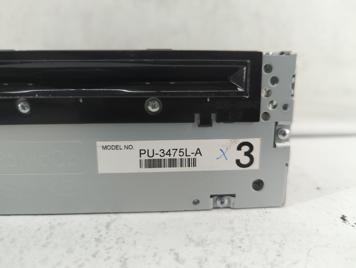 2013 Ford Edge Radio AM FM Cd Player Receiver Replacement P/N:DT4T-19C107-CA DT4T-19C107-CB Fits OEM Used Auto Parts - Oemus