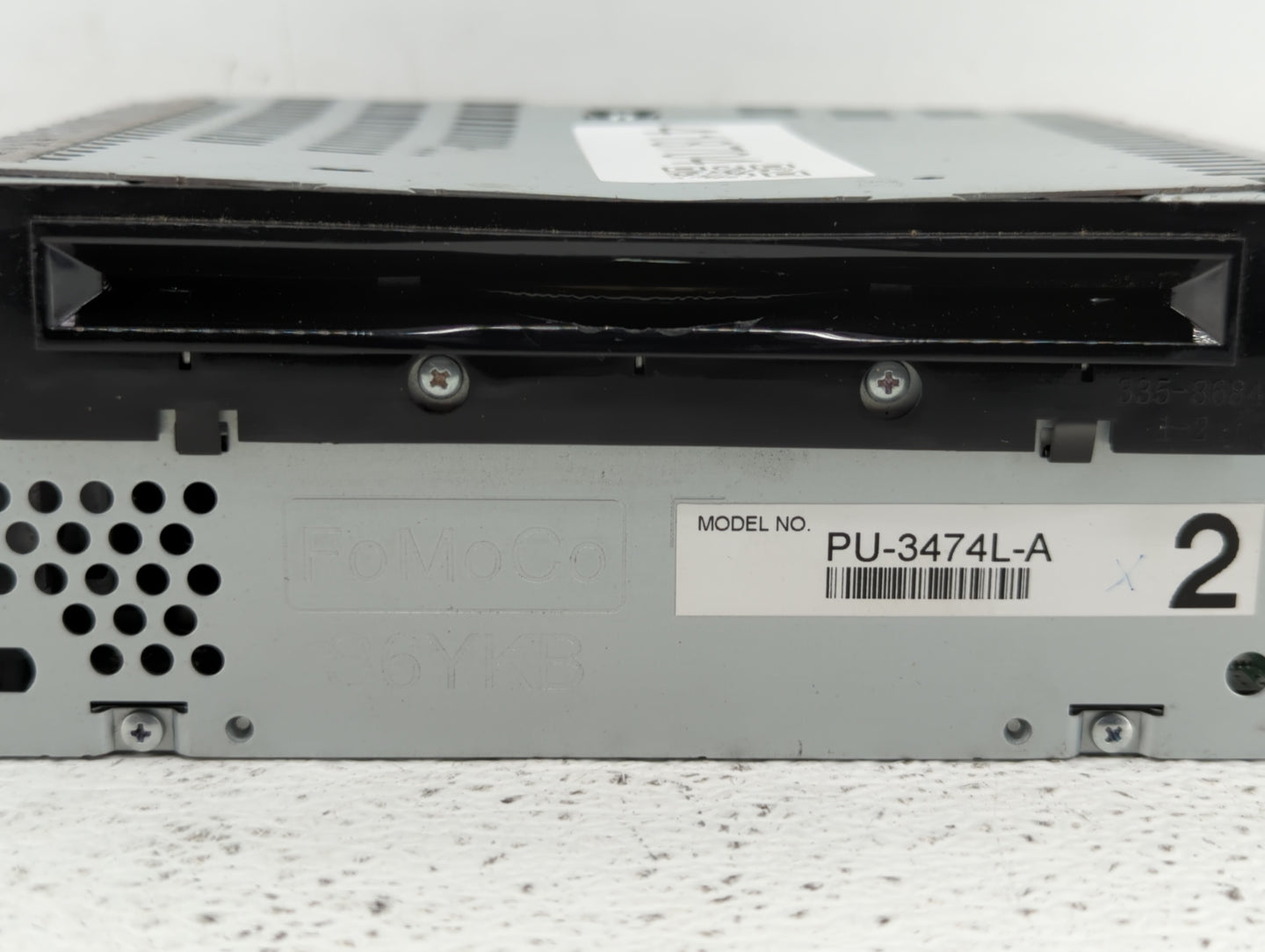 2013-2014 Ford Edge Am Fm Cd Player Radio Receiver - Oemusedautoparts1.com