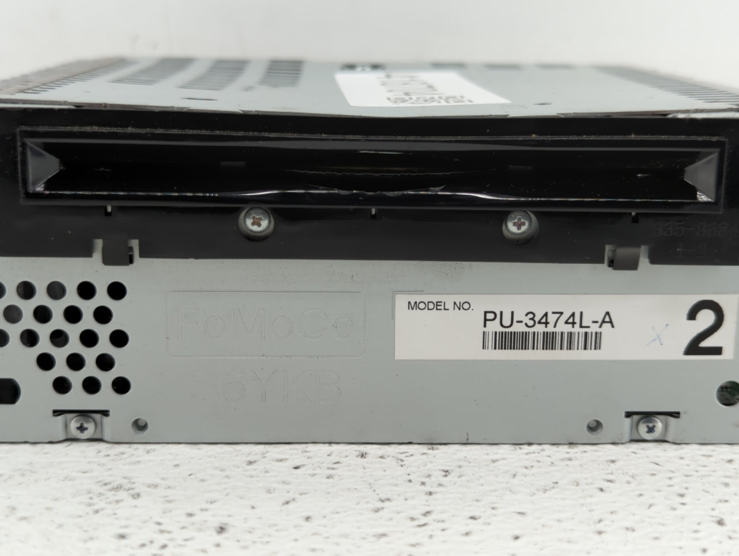 2013-2014 Ford Edge Am Fm Cd Player Radio Receiver - Oemusedautoparts1.com