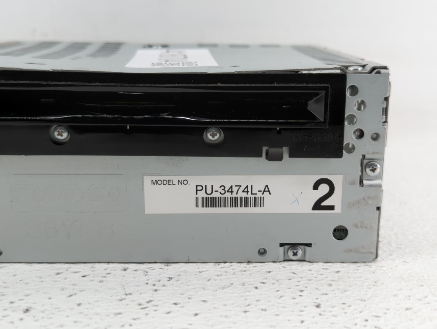 2013-2014 Ford Edge Am Fm Cd Player Radio Receiver - Oemusedautoparts1.com