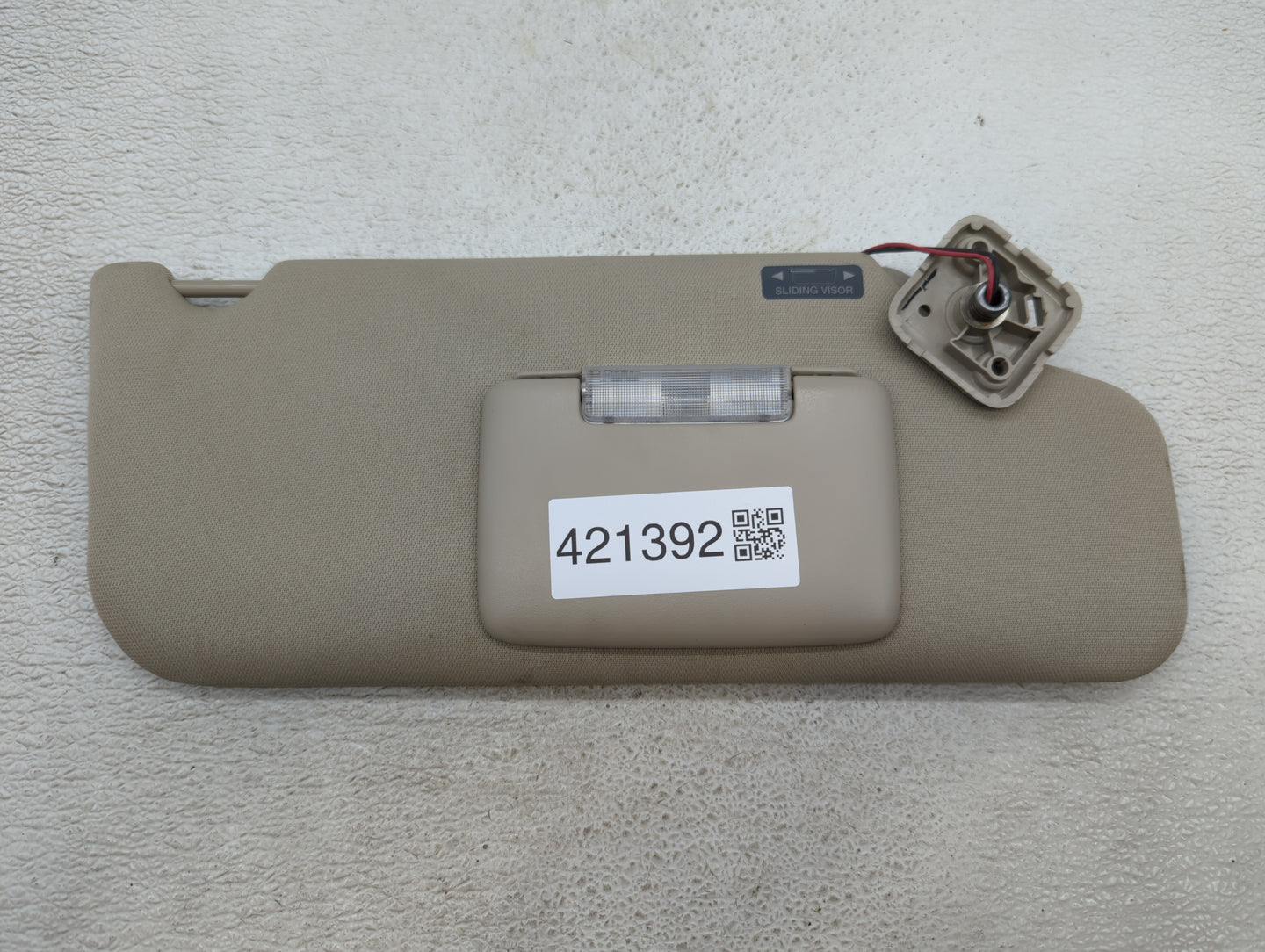 2011-2014 Ford Edge Sun Visor Shade Replacement Passenger Right Mirror Fits Fits 2011 2012 2013 2014 2015 OEM Used Auto Part