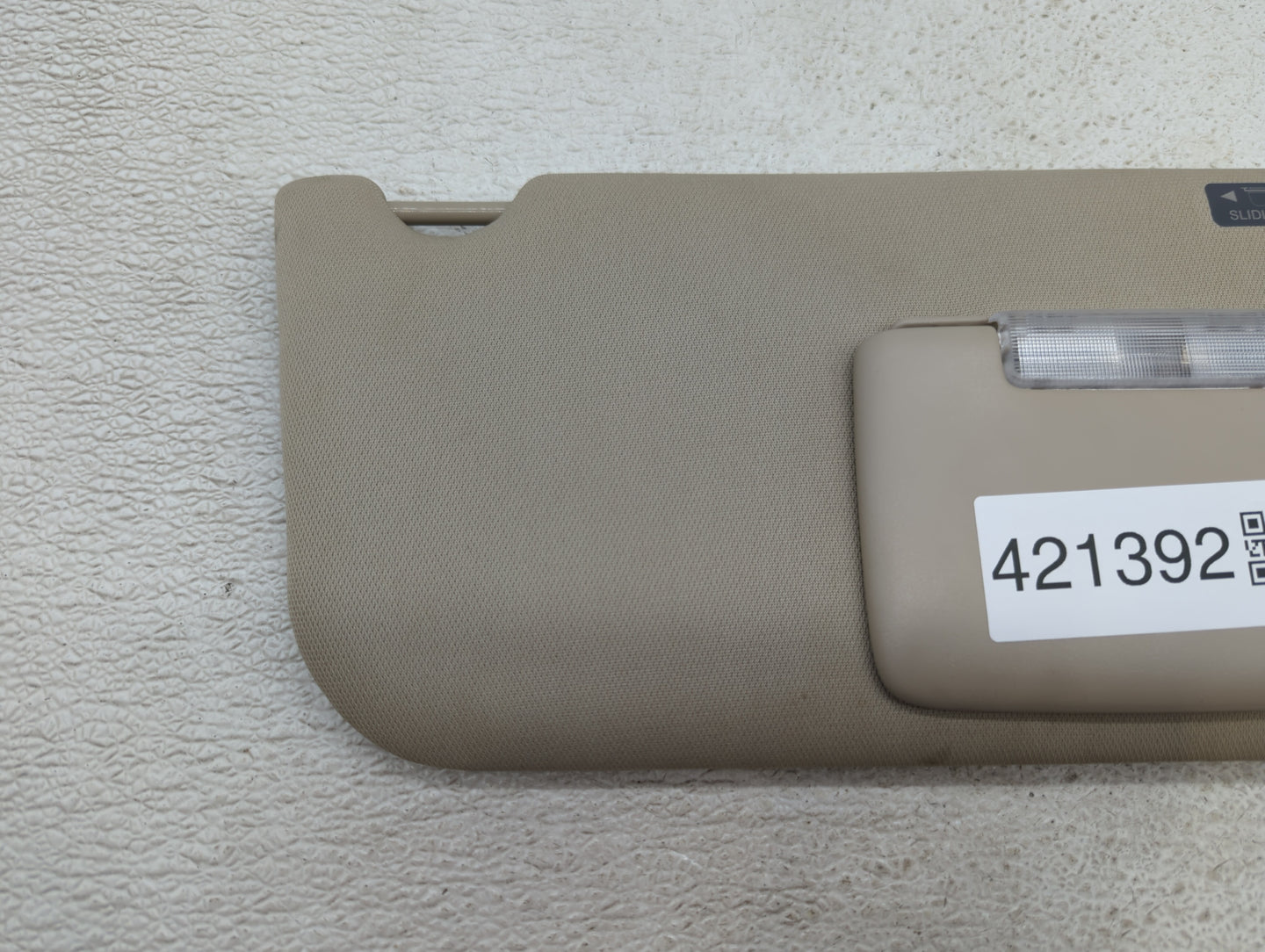 2011-2014 Ford Edge Sun Visor Shade Replacement Passenger Right Mirror Fits Fits 2011 2012 2013 2014 2015 OEM Used Auto Part
