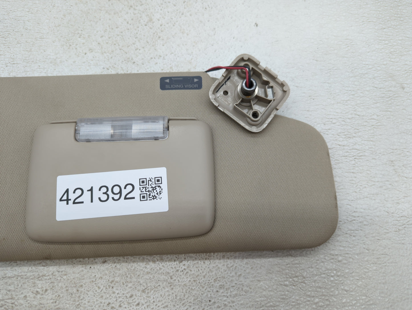 2011-2014 Ford Edge Sun Visor Shade Replacement Passenger Right Mirror Fits Fits 2011 2012 2013 2014 2015 OEM Used Auto Part