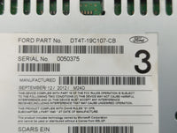 2013-2013 Ford Edge Am Fm Cd Player Radio Receiver - Oemusedautoparts1.com