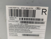 2013 Ford Edge Radio AM FM Cd Player Receiver Replacement P/N:DT4T-19C107-FA Fits OEM Used Auto Parts - Oemusedautoparts1.co