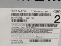 2013-2014 Ford Edge Radio AM FM Cd Player Receiver Replacement P/N:DT4T-19C107-BB DT4T-19C107-BA Fits Fits 2013 2014 OEM Use