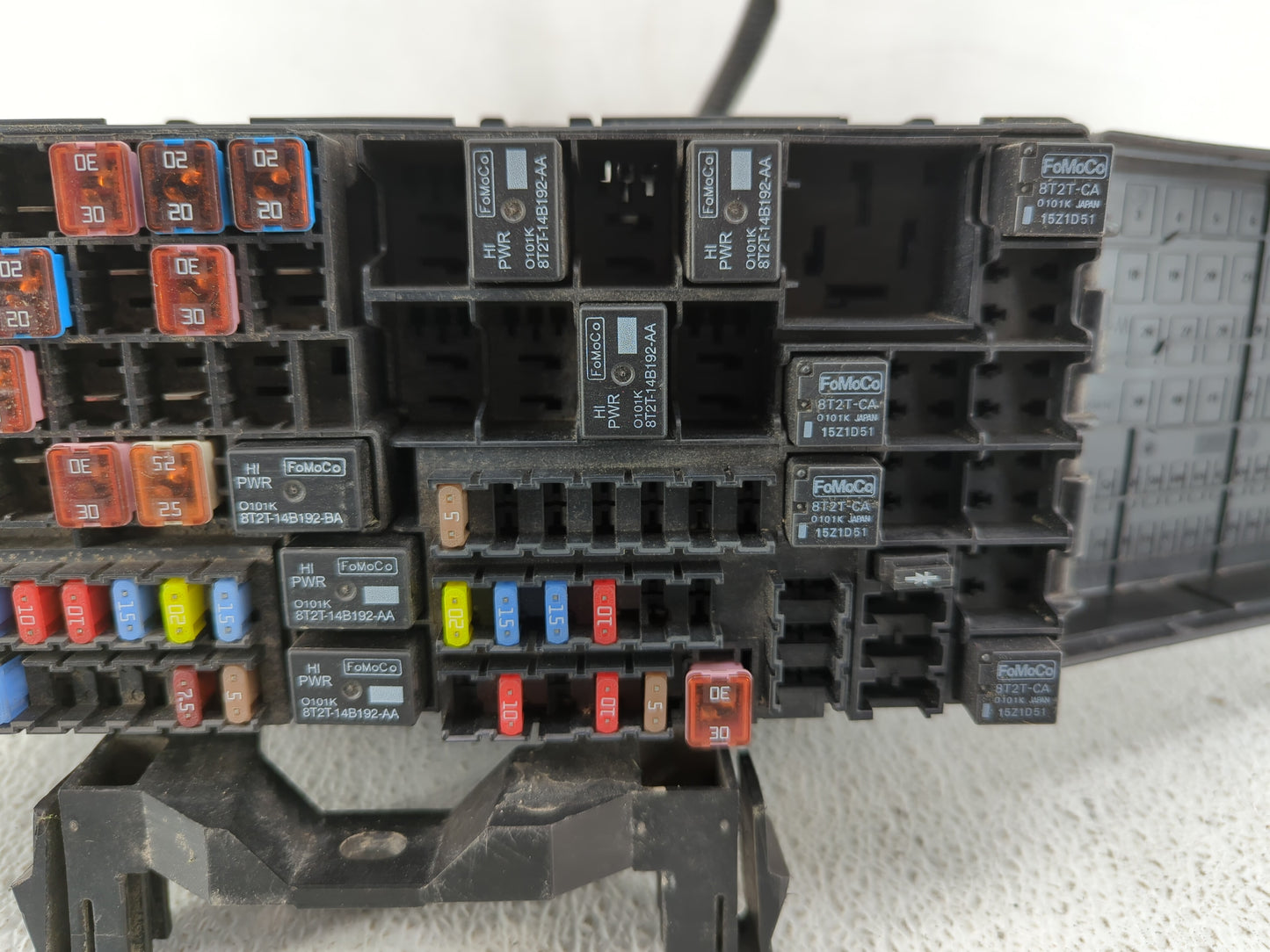 2012-2014 Ford Edge Fusebox Fuse Box Panel Relay Module P/N:CT4T-14290-LF CT4T-14290-JK Fits Fits 2012 2013 2014 OEM Used Au