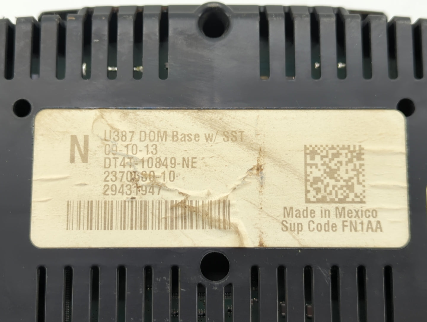 2013 Ford Edge Instrument Cluster Speedometer Gauges P/N:DT4T-10849-NE Fits OEM Used Auto Parts - Oemusedautoparts1.com