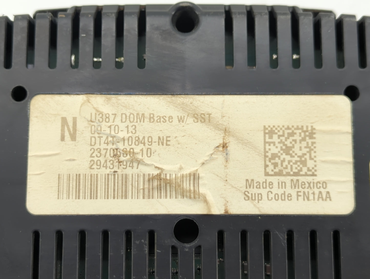 2013 Ford Edge Instrument Cluster Speedometer Gauges P/N:DT4T-10849-NE Fits OEM Used Auto Parts - Oemusedautoparts1.com