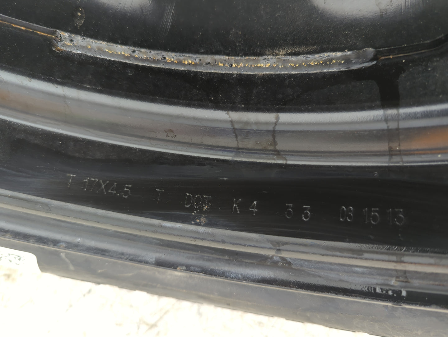 2007-2014 Ford Edge Spare Donut Tire Wheel Rim Oem 5035969 - Oemusedautoparts1.com