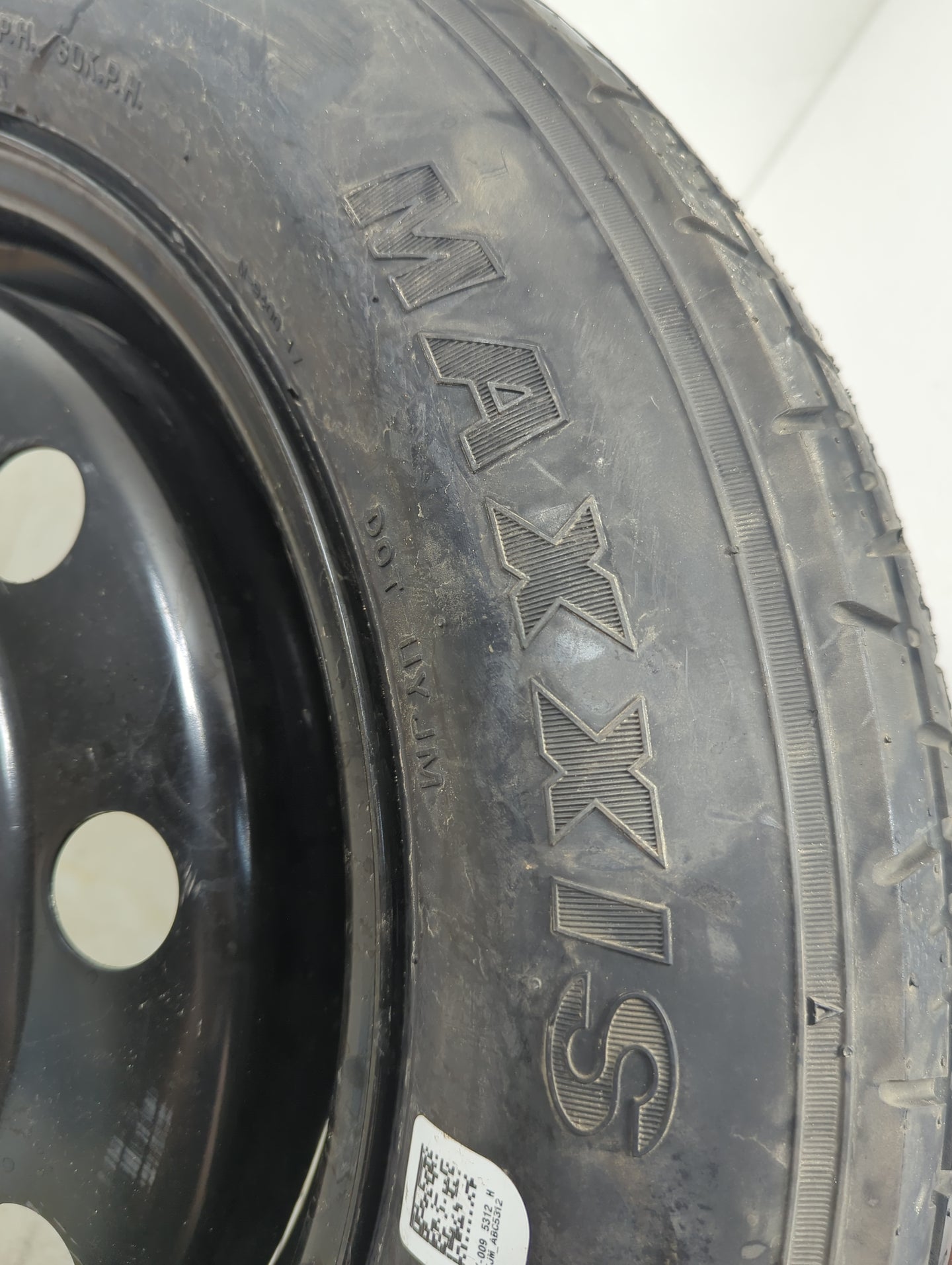 2007-2014 Ford Edge Spare Donut Tire Wheel Rim Oem 5035969 - Oemusedautoparts1.com