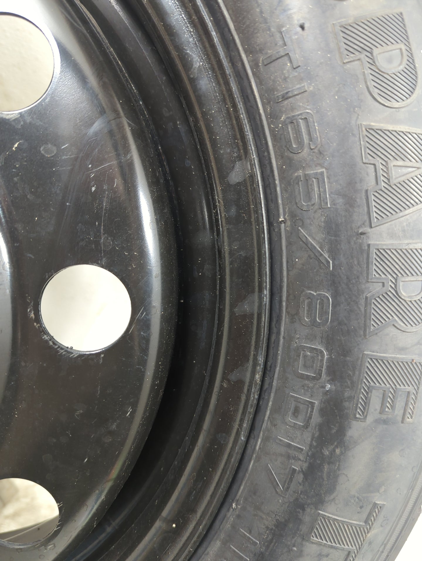 2007-2014 Ford Edge Spare Donut Tire Wheel Rim Oem 5035969 - Oemusedautoparts1.com