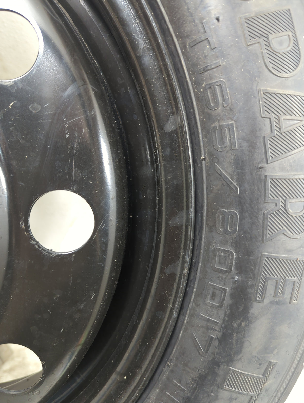 2007-2014 Ford Edge Spare Donut Tire Wheel Rim Oem 5035969 - Oemusedautoparts1.com