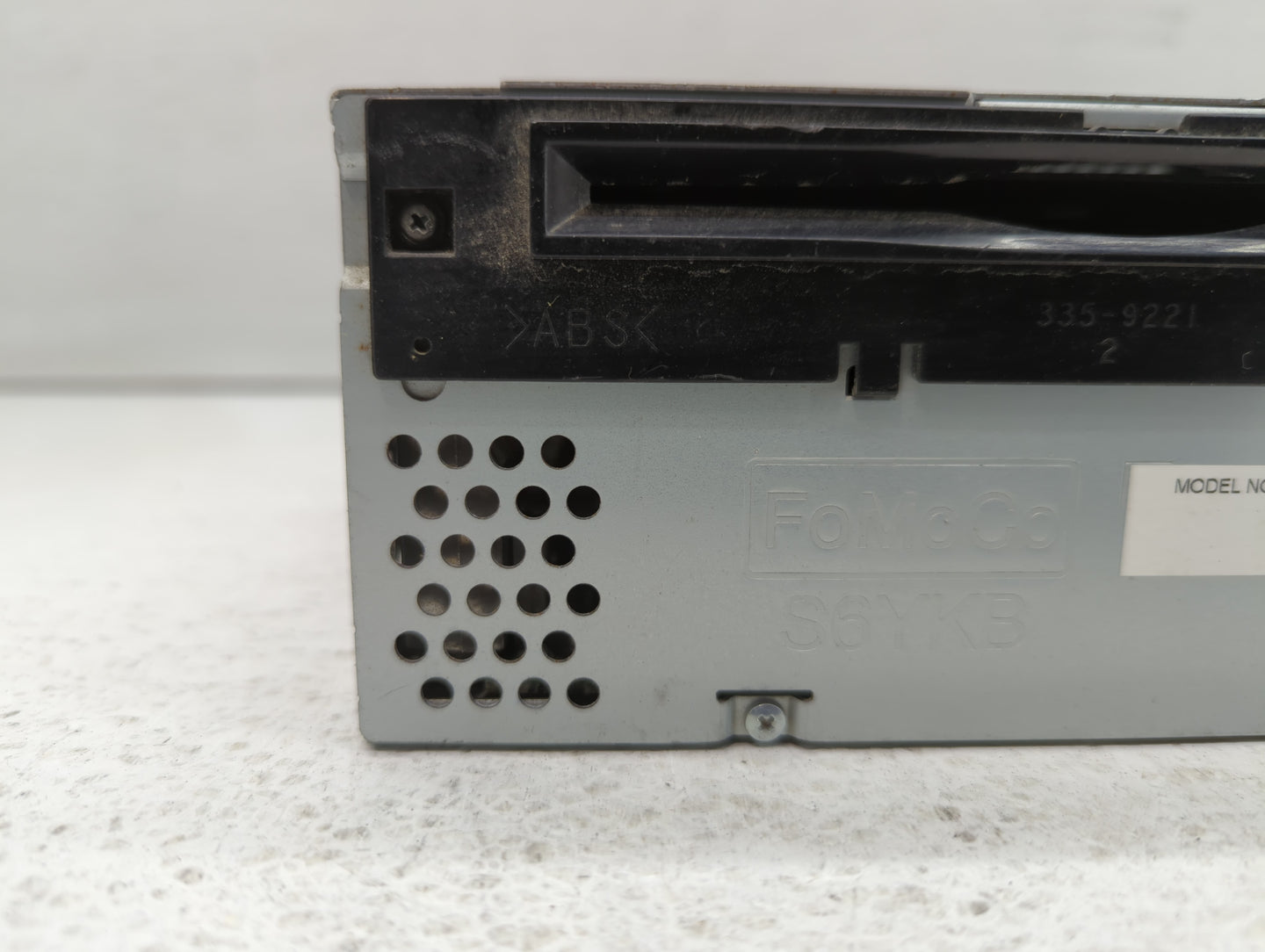 2013 Ford Edge Radio AM FM Cd Player Receiver Replacement P/N:DT4T-19C107-FA Fits OEM Used Auto Parts - Oemusedautoparts1.co