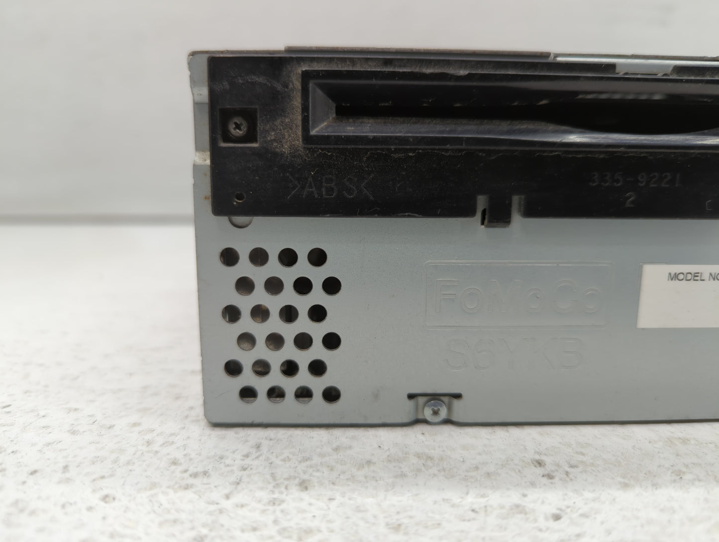 2013 Ford Edge Radio AM FM Cd Player Receiver Replacement P/N:DT4T-19C107-FA Fits OEM Used Auto Parts - Oemusedautoparts1.co
