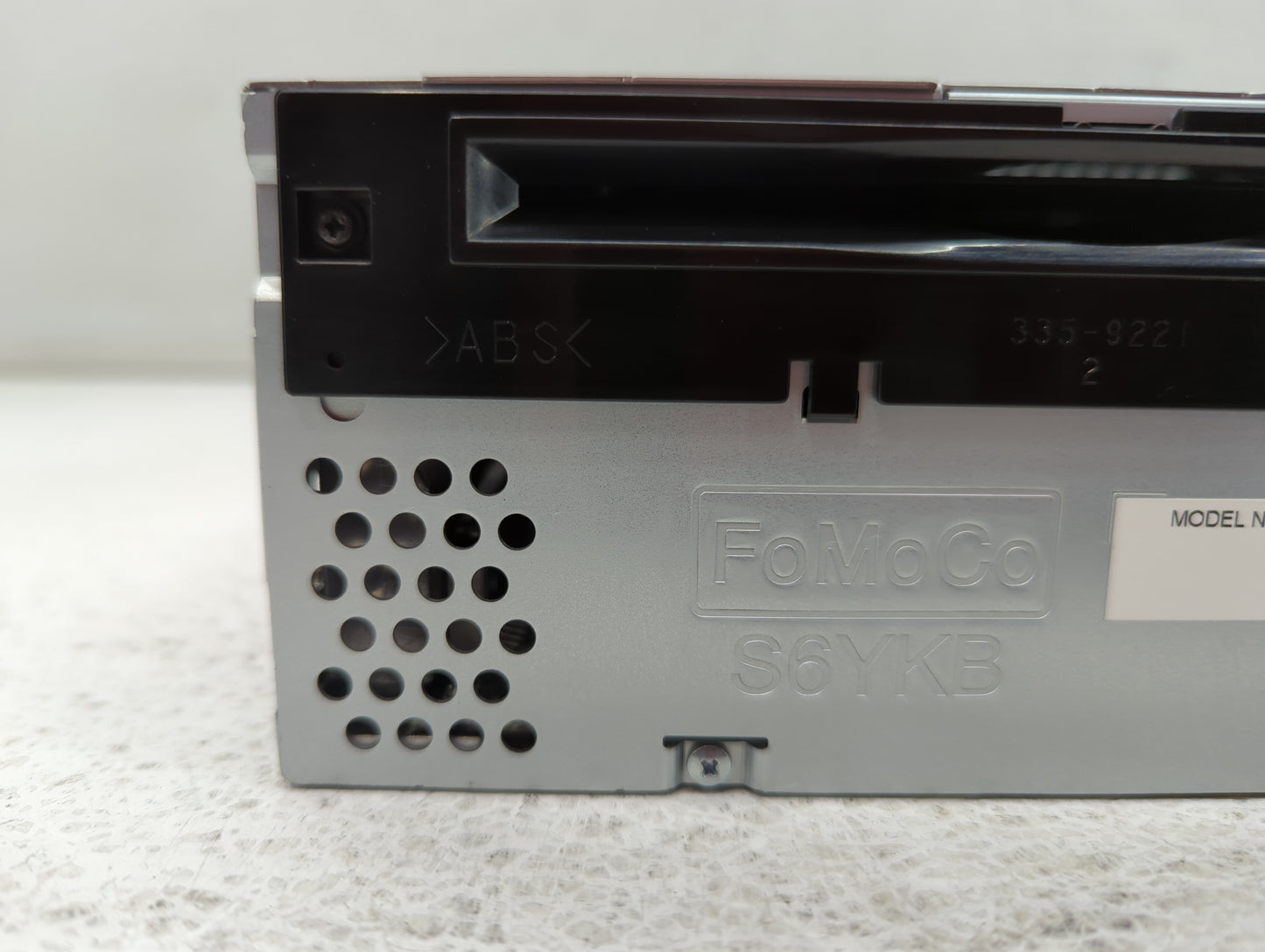 2013 Ford Edge Radio AM FM Cd Player Receiver Replacement P/N:DT4T-19C107-FA Fits OEM Used Auto Parts - Oemusedautoparts1.co