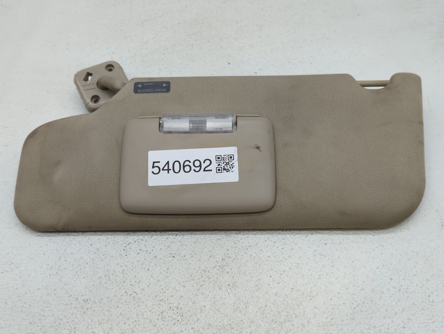 2011-2014 Ford Edge Sun Visor Shade Replacement Driver Left Mirror Fits Fits 2011 2012 2013 2014 OEM Used Auto Parts - Oemus