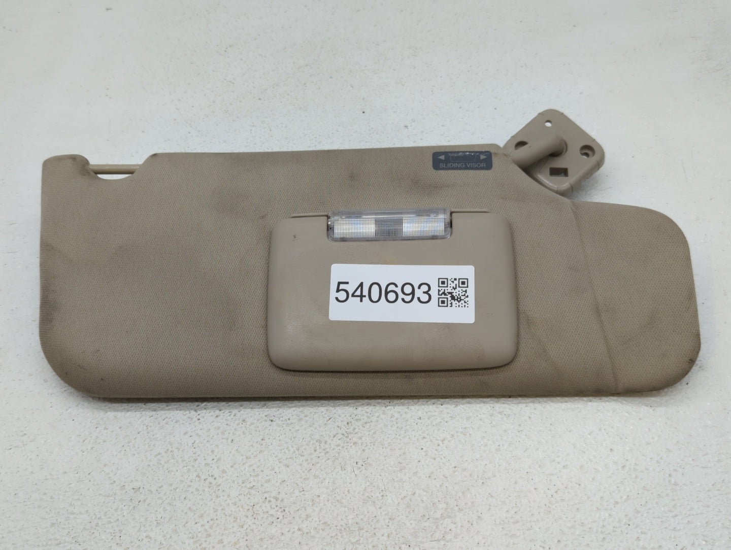 2011-2014 Ford Edge Sun Visor Shade Replacement Passenger Right Mirror Fits Fits 2011 2012 2013 2014 2015 OEM Used Auto Part