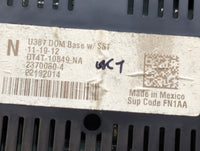 2013 Ford Edge Instrument Cluster Speedometer Gauges P/N:DT4T-10849-NA DT4T-10849-NE Fits OEM Used Auto Parts - Oemusedautop