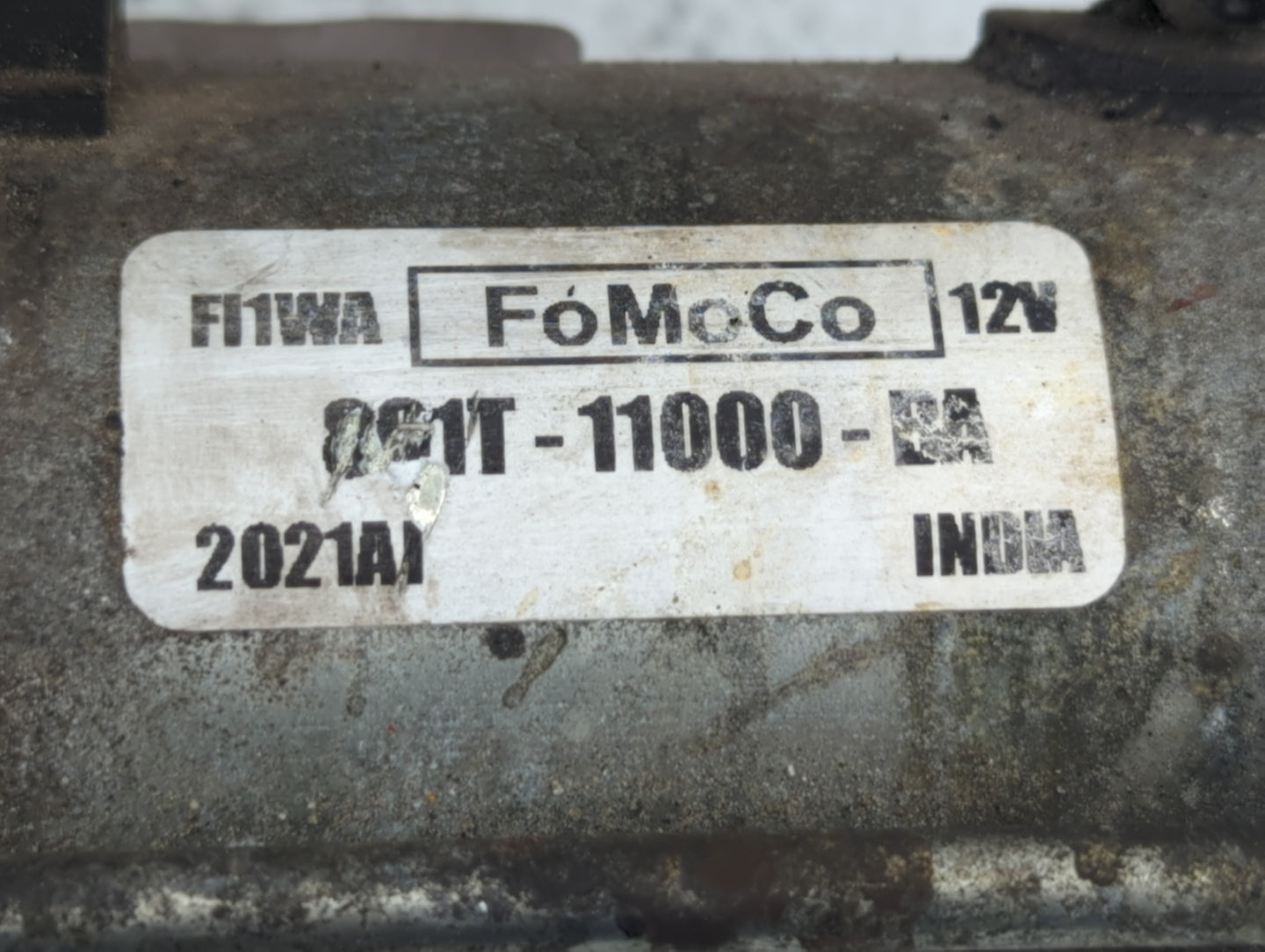 2007-2018 Ford Edge Car Starter Motor Solenoid OEM P/N:8G1T-11000-BA Fits OEM Used Auto Parts - Oemusedautoparts1.com