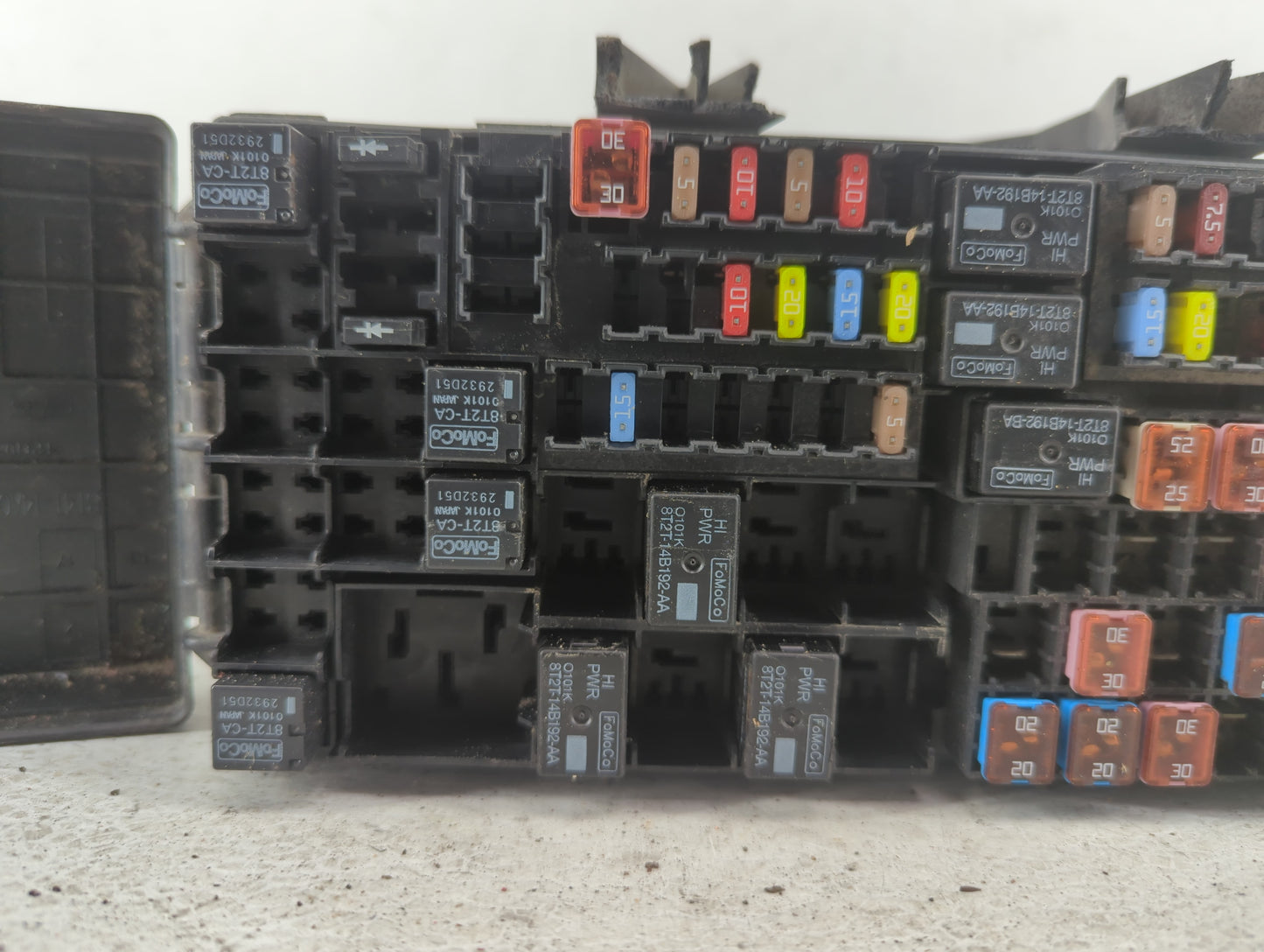 2012-2014 Ford Edge Fusebox Fuse Box Panel Relay Module P/N:CT4T-14290-CK Fits Fits 2012 2013 2014 OEM Used Auto Parts - Oem
