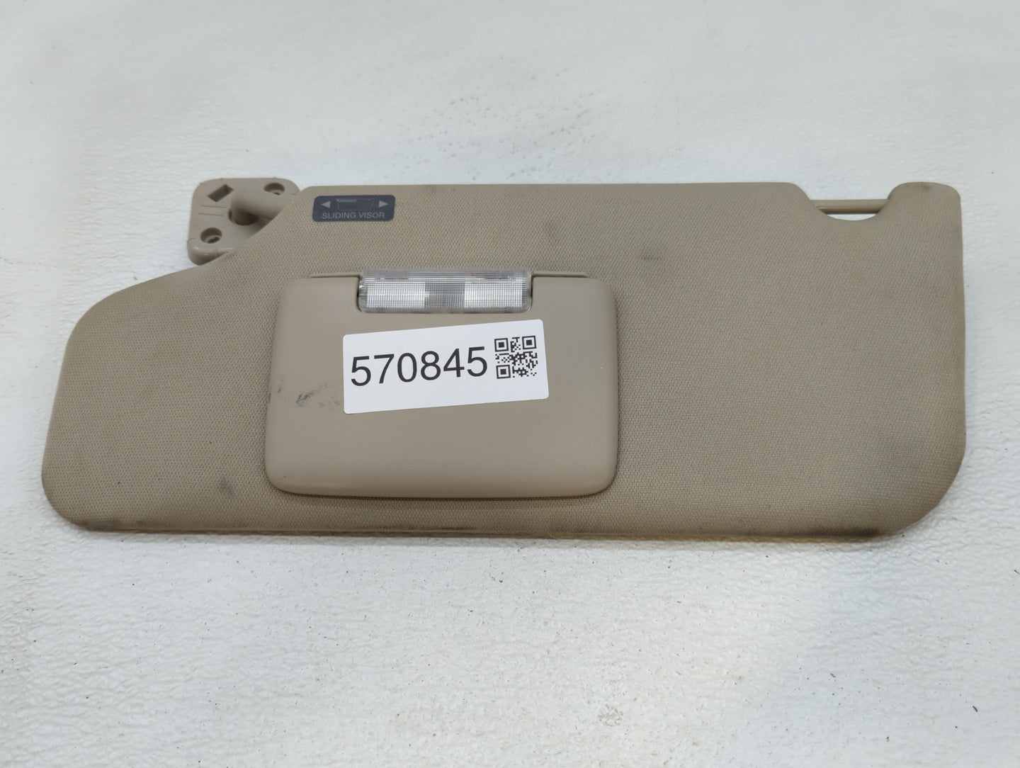 2011-2014 Ford Edge Sun Visor Shade Replacement Driver Left Mirror Fits Fits 2011 2012 2013 2014 OEM Used Auto Parts - Oemus