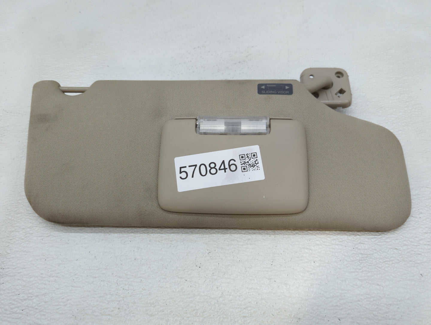 2011-2014 Ford Edge Sun Visor Shade Replacement Passenger Right Mirror Fits Fits 2011 2012 2013 2014 2015 OEM Used Auto Part