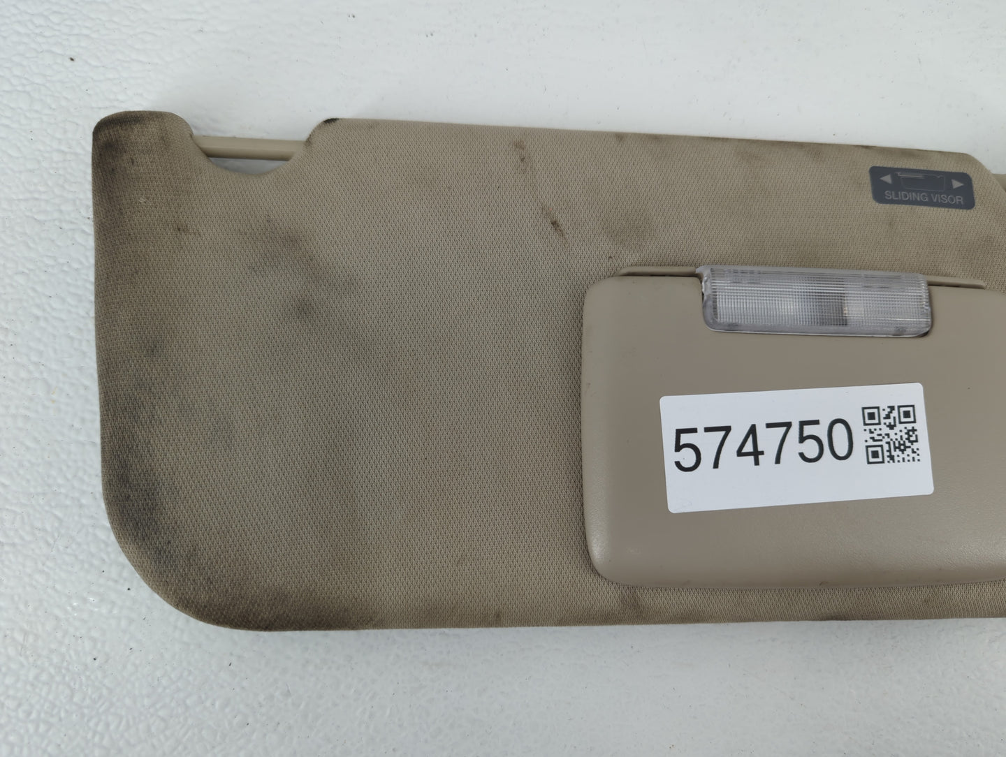2011-2014 Ford Edge Sun Visor Shade Replacement Passenger Right Mirror Fits Fits 2011 2012 2013 2014 2015 OEM Used Auto Part