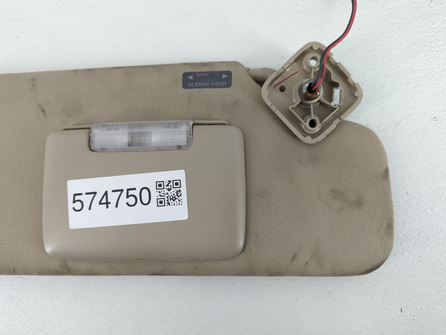 2011-2014 Ford Edge Sun Visor Shade Replacement Passenger Right Mirror Fits Fits 2011 2012 2013 2014 2015 OEM Used Auto Part