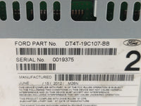 2013-2014 Ford Edge Radio AM FM Cd Player Receiver Replacement P/N:DT4T-19C107-BB DT4T-19C107-BA Fits Fits 2013 2014 OEM Use