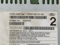 2013-2014 Ford Edge Radio AM FM Cd Player Receiver Replacement P/N:DT4T-19C107-BB DT4T-19C107-BA Fits Fits 2013 2014 OEM Use