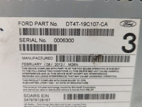 2013-2013 Ford Edge Am Fm Cd Player Radio Receiver - Oemusedautoparts1.com