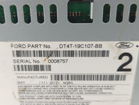 2013-2014 Ford Edge Am Fm Cd Player Radio Receiver 597058 - Oemusedautoparts1.com