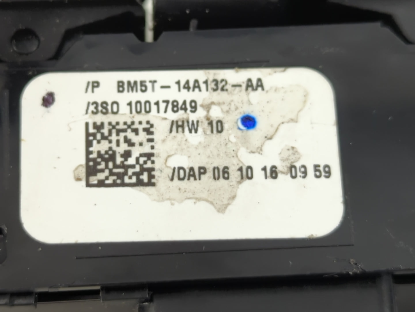 2007-2014 Ford Edge Master Power Window Switch Replacement Driver Side Left P/N:BM5T-14A132-AA Fits OEM Used Auto Parts - Oe