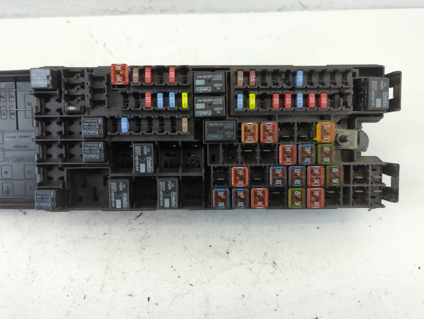 2012-2014 Ford Edge Fusebox Fuse Box Panel Relay Module P/N:BT4T-14A003-AA Fits Fits 2012 2013 2014 OEM Used Auto Parts - Oe