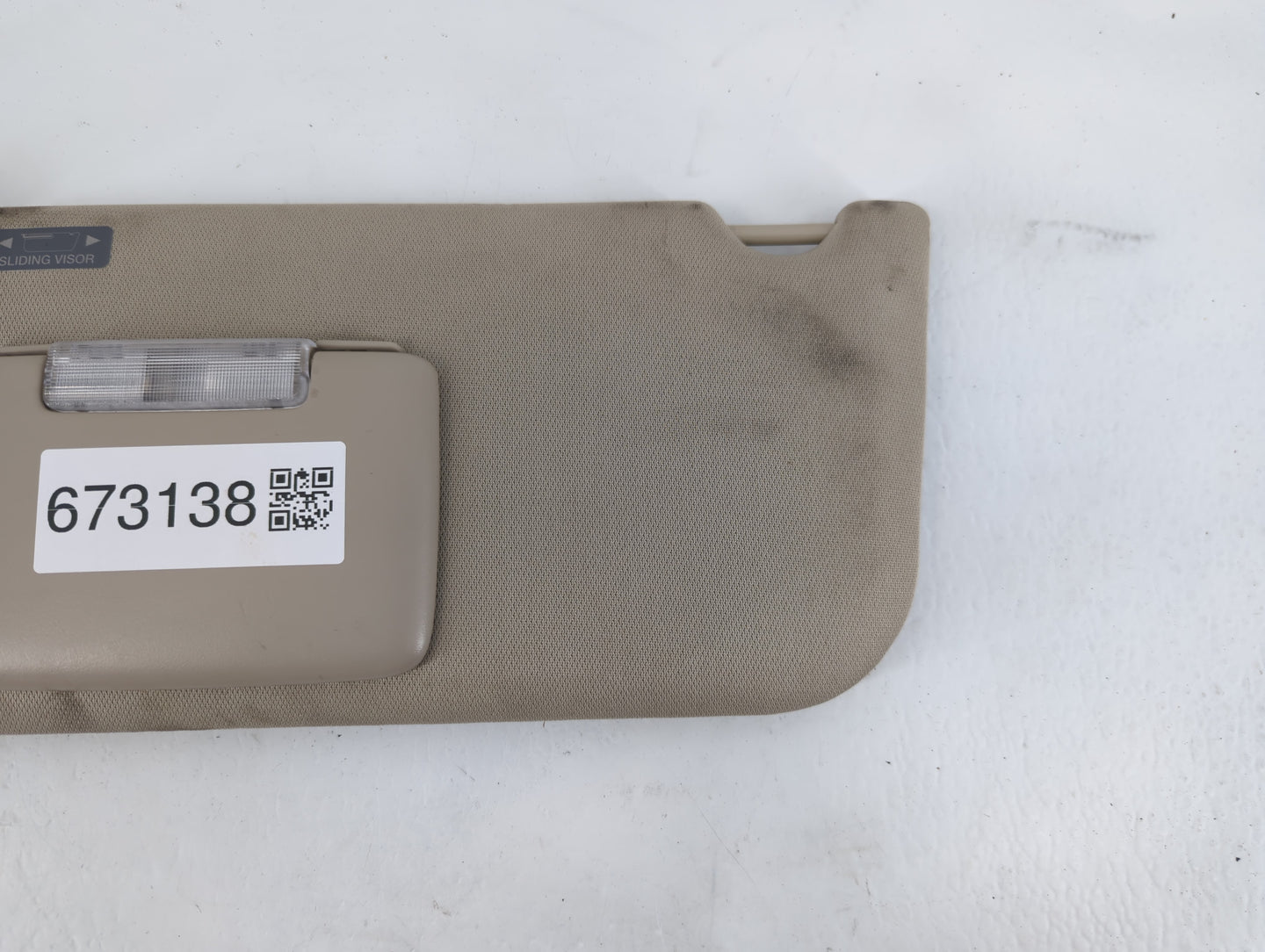 2011-2014 Ford Edge Sun Visor Shade Replacement Driver Left Mirror Fits Fits 2011 2012 2013 2014 OEM Used Auto Parts - Oemus
