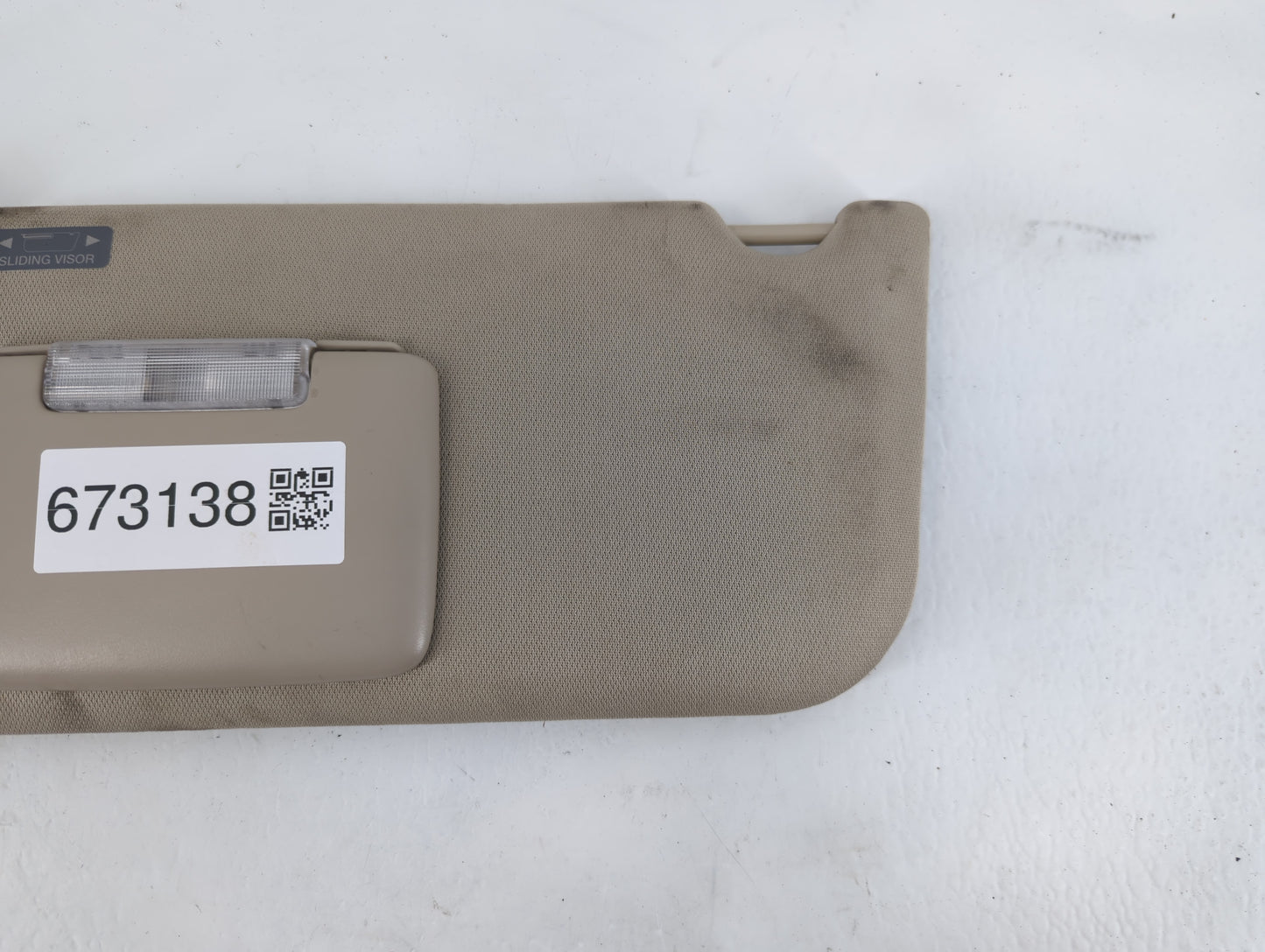 2011-2014 Ford Edge Sun Visor Shade Replacement Driver Left Mirror Fits Fits 2011 2012 2013 2014 OEM Used Auto Parts - Oemus