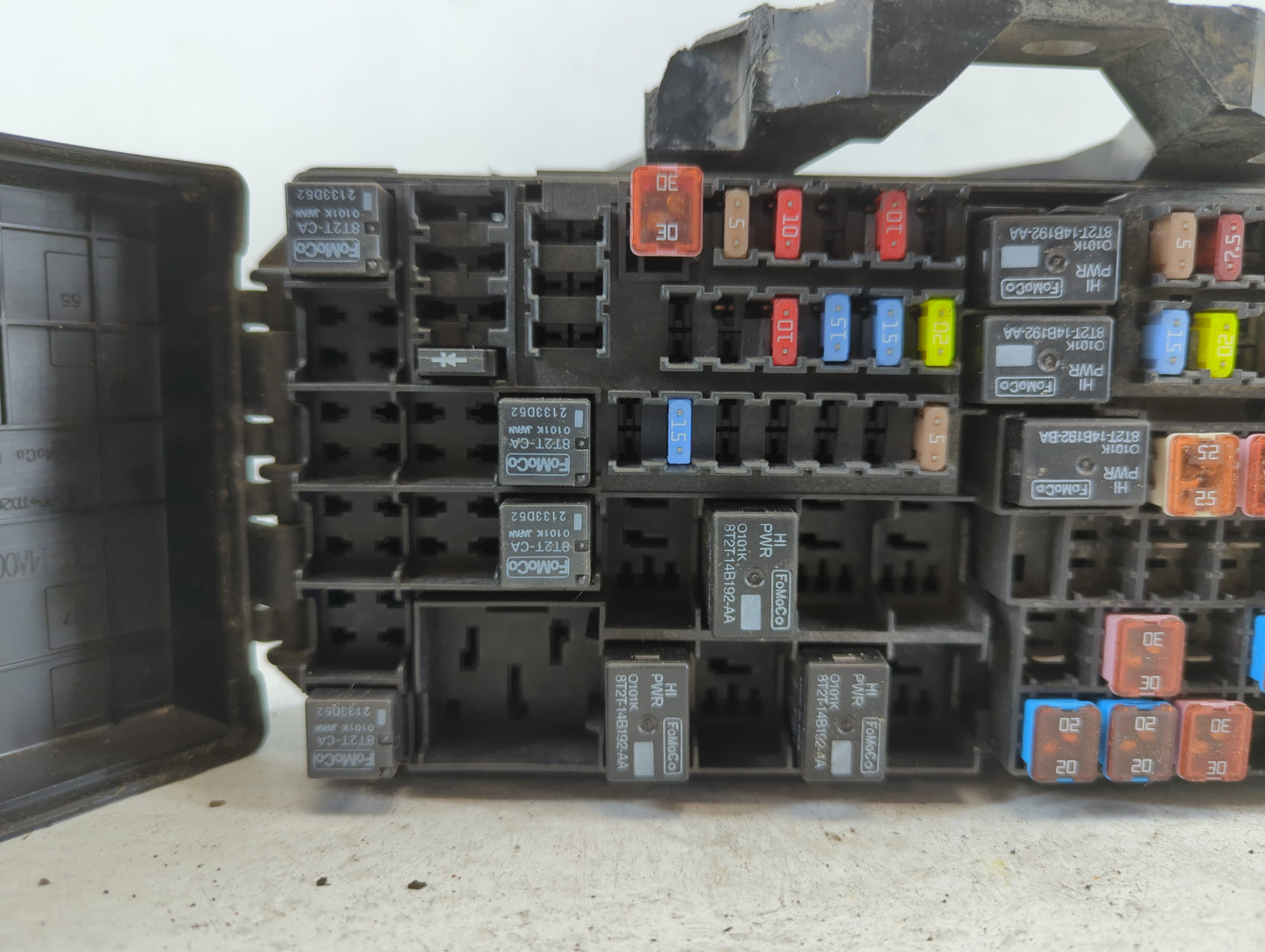 2012-2014 Ford Edge Fusebox Fuse Box Panel Relay Module P/N:CT4T-14290-LG Fits Fits 2012 2013 2014 OEM Used Auto Parts - Oem