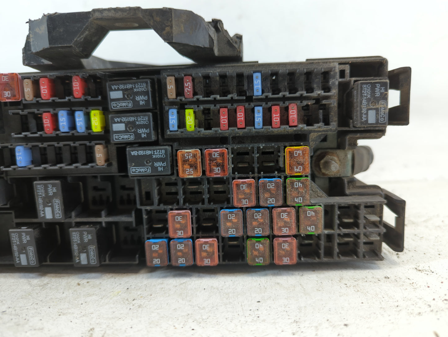 2012-2014 Ford Edge Fusebox Fuse Box Panel Relay Module P/N:CT4T-14290-LG Fits Fits 2012 2013 2014 OEM Used Auto Parts - Oem