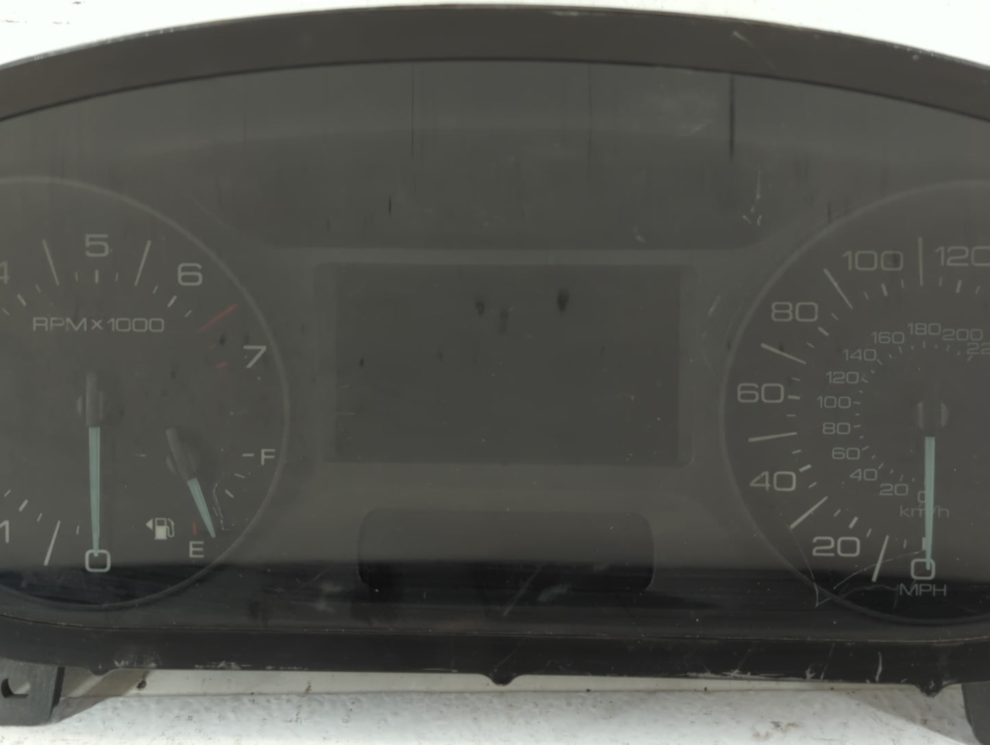 2013 Ford Edge Instrument Cluster Speedometer Gauges P/N:DT4T-10849-NA DT4T-10849-NE Fits OEM Used Auto Parts - Oemusedautop
